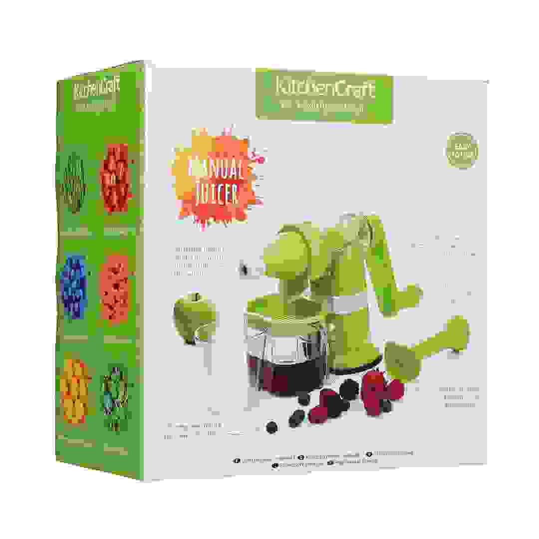 KitchenCraft Manual Juicer (Green)