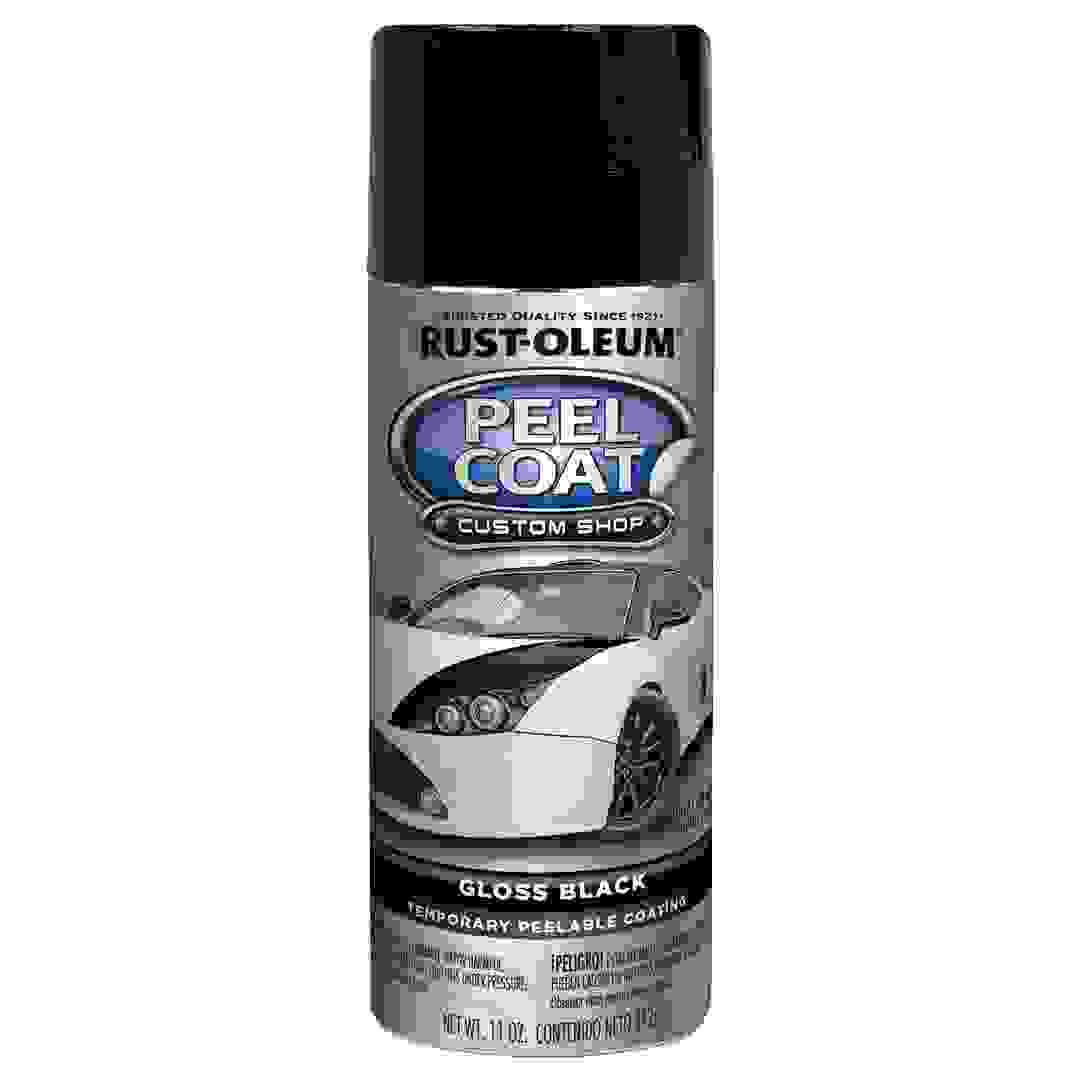 Rust-Oleum Peel Coat Spray Paint (283 g, Gloss Black)