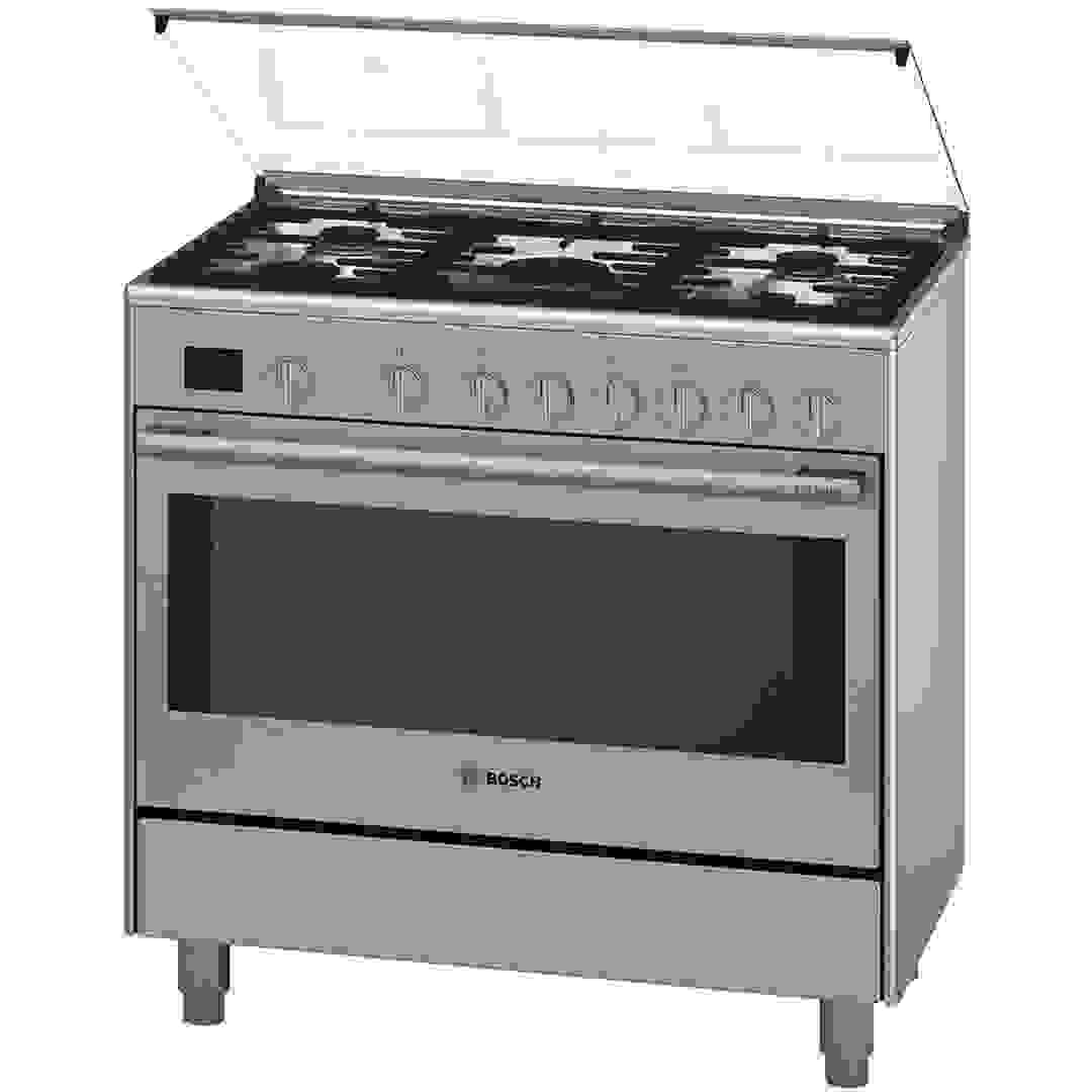 Bosch Freestanding 5-Burner Gas Cooker, HSB738357M (60 x 90 x 85 cm)