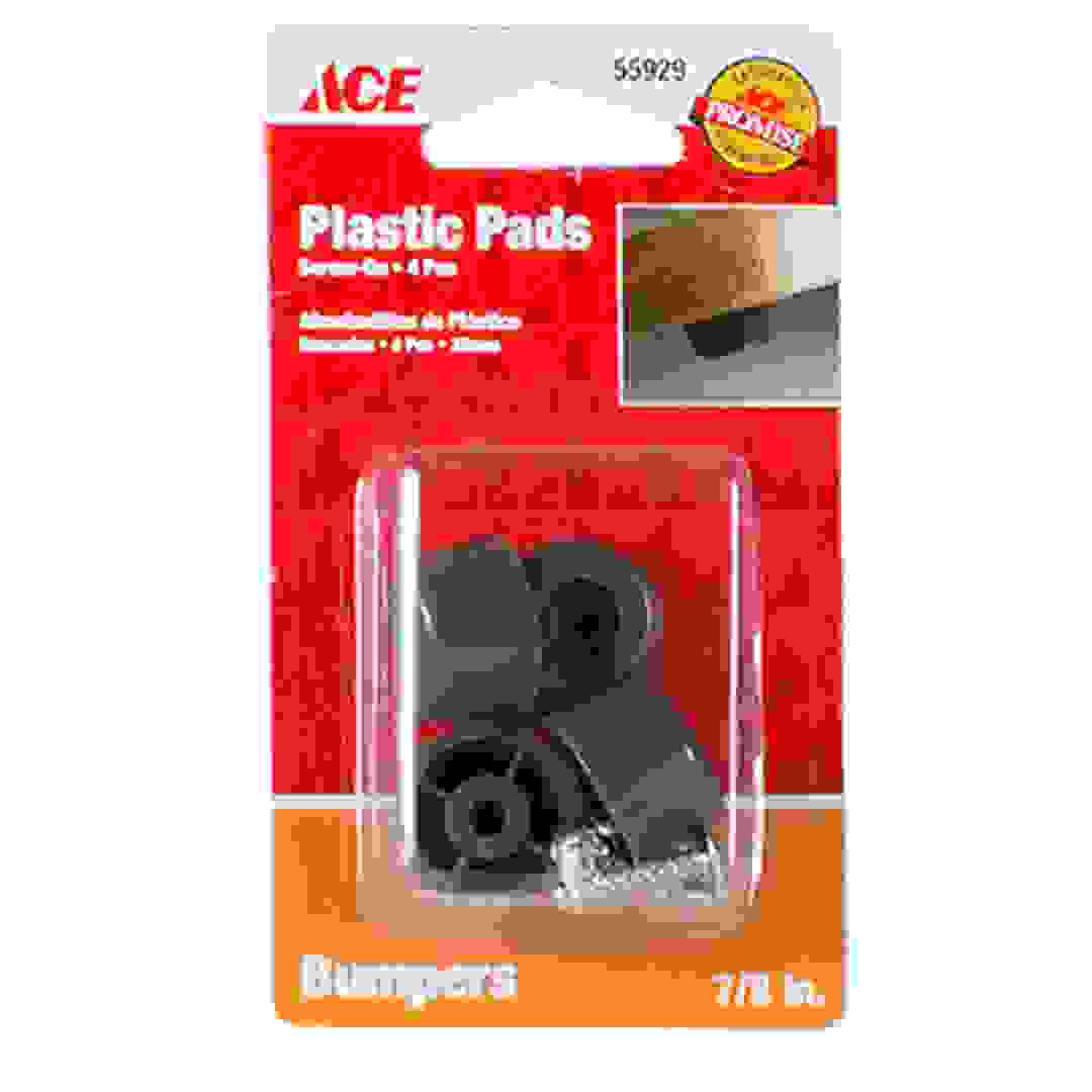 مصدات إيس بلاستيكية ماصة للصدمات 55929 (4.4 سم، عبوة من 4 قطع، بني)
