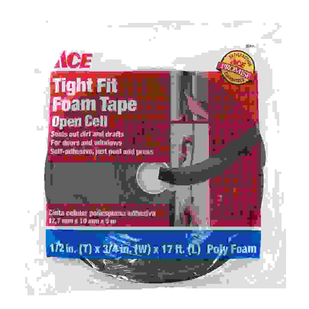 Ace Tight Fit Foam Tape (5m, Black)