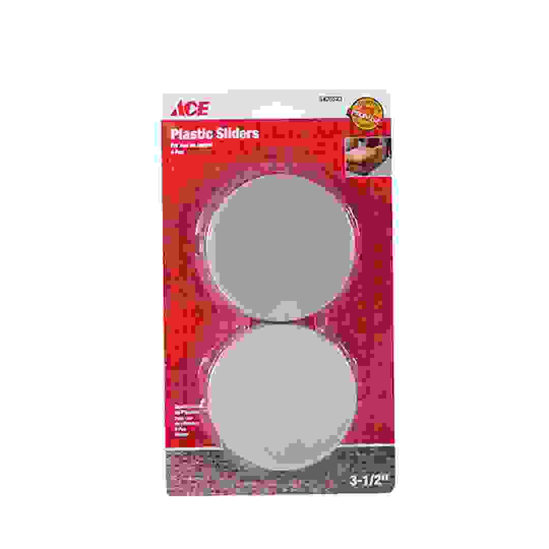 ACE Plastic Sliders (8.8 cm, Pack of 4)