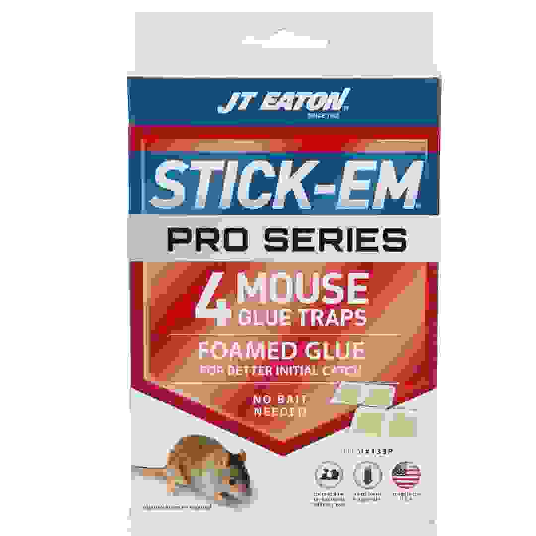 JT Eaton Stick-Em Pro Series Mouse Glue Traps (Pack of 4)