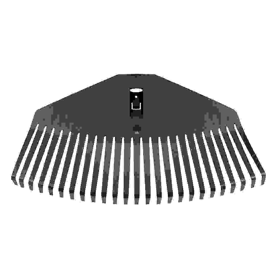 Fiskars Aluminum Leaf Rake (41.5 cm, Black)