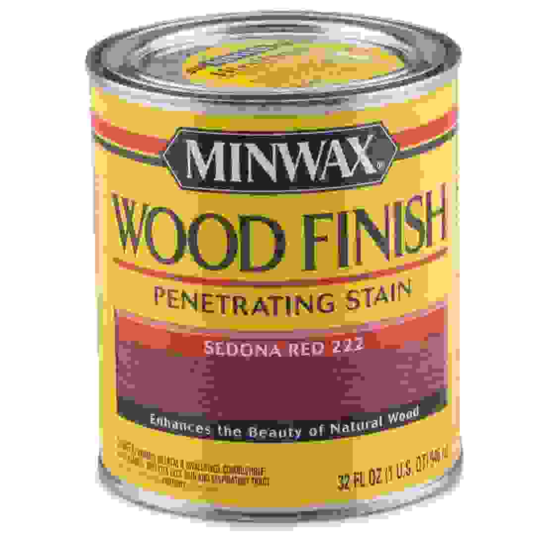 طلاء خشب نافذ وود فينيش 700434444 (946 مللي، أحمر طوبي)