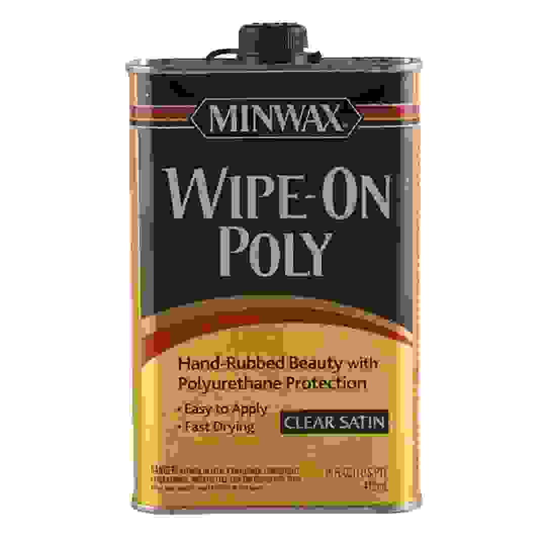 Minwax Wipe-On Polyurethane (473 ml, Clear Satin)
