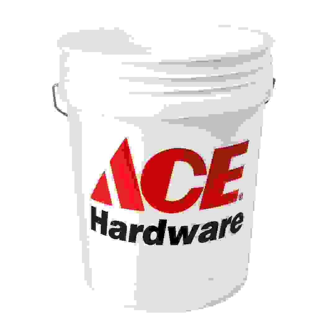 Ace Plastic Pail Paint Bucket (18 L, White)