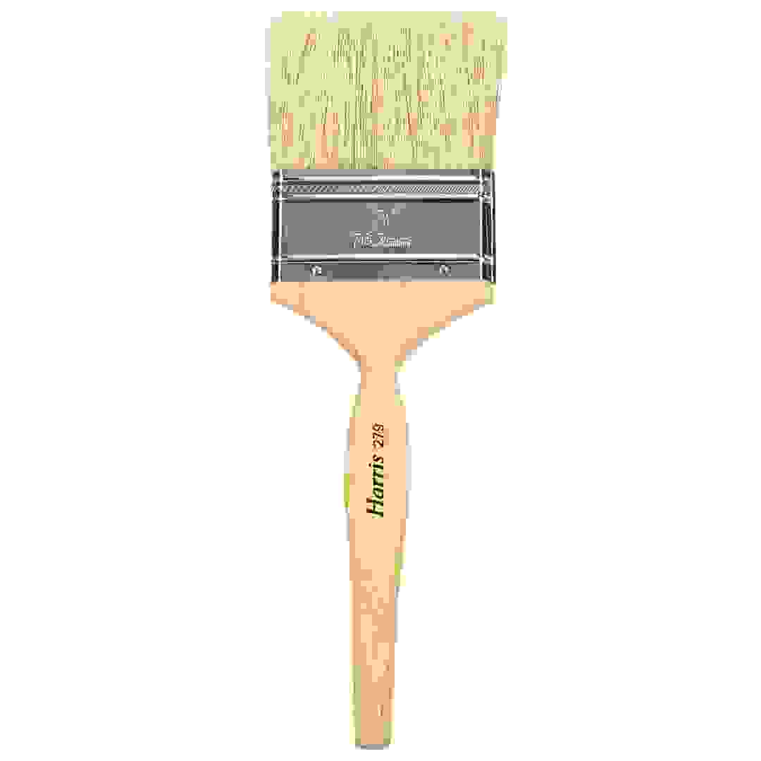 Harris Taskmasters Black Bristle White Paint Brush (76.2 mm)