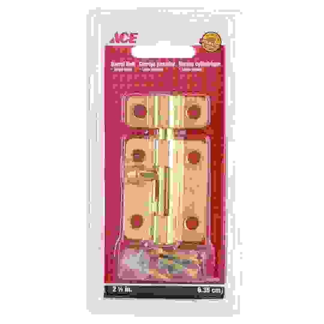 مزلاج بماسورة إيس مطلي بالزنك (6.4 سم)