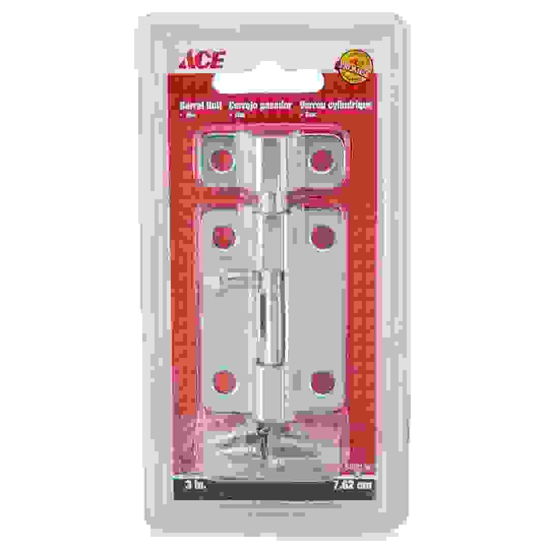 ACE Zinc Plated Barrel Bolt (7.62 cm)