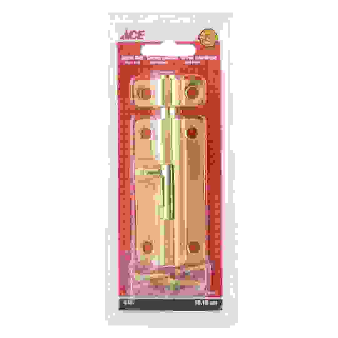 مزلاج بماسورة إيس مطلي بالزنك (10 سم)