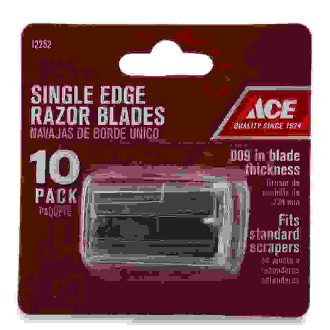 ACE Single Edge Razor Blades (Pack of 10)
