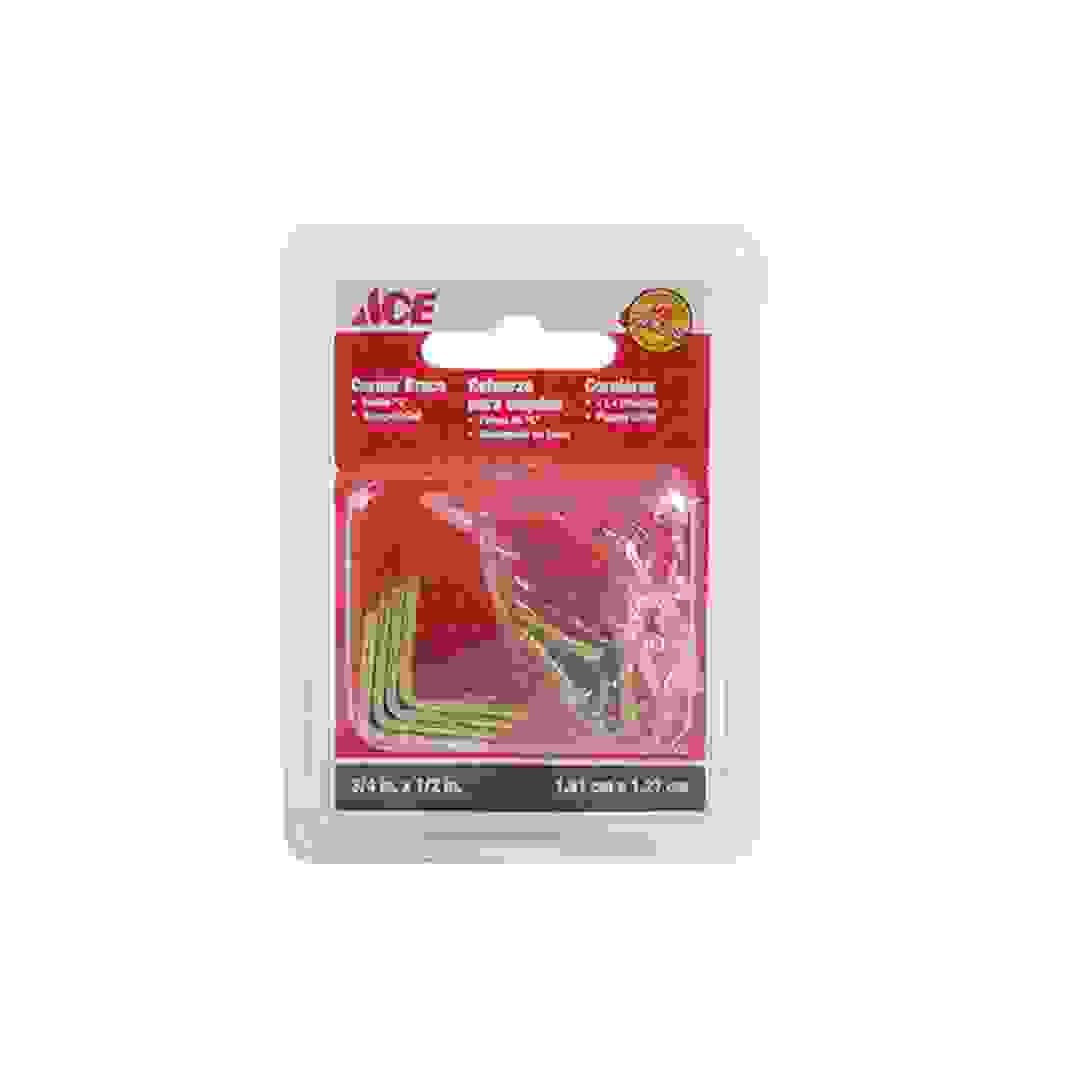 ACE Corner Brace (1.9 cm, Pack of 4)