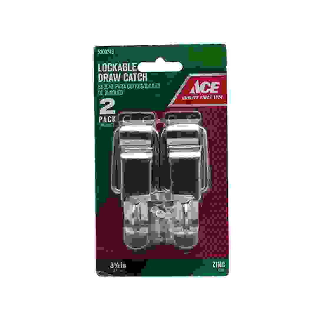 مزلاج للأدراج إيس قابل للقفل (9 سم، عبوة من 2 قطعة)