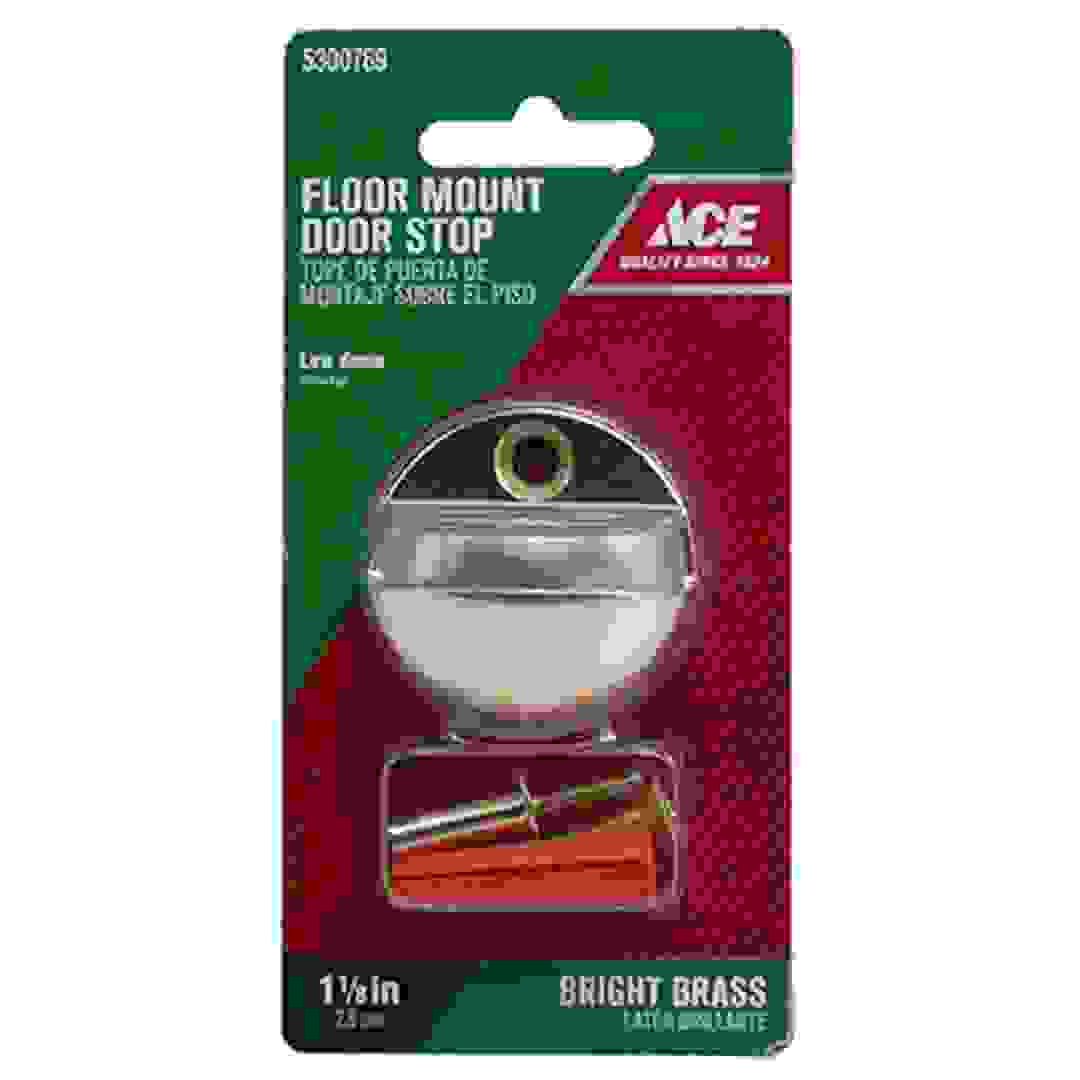 Ace Floor Mount Door Stop (2.8 cm, Gold)