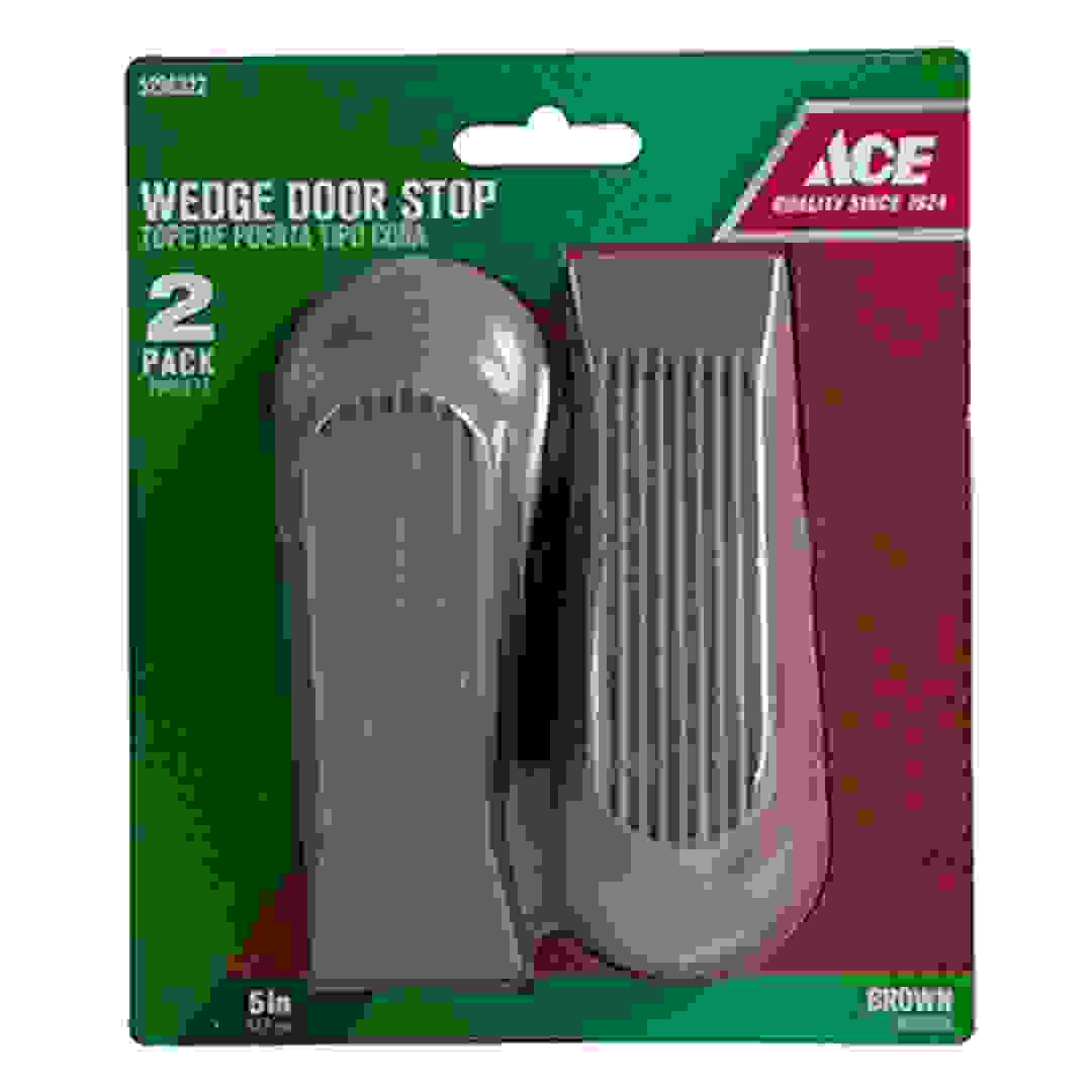 Ace Wedge Door Stop (12.7cm, Brown)
