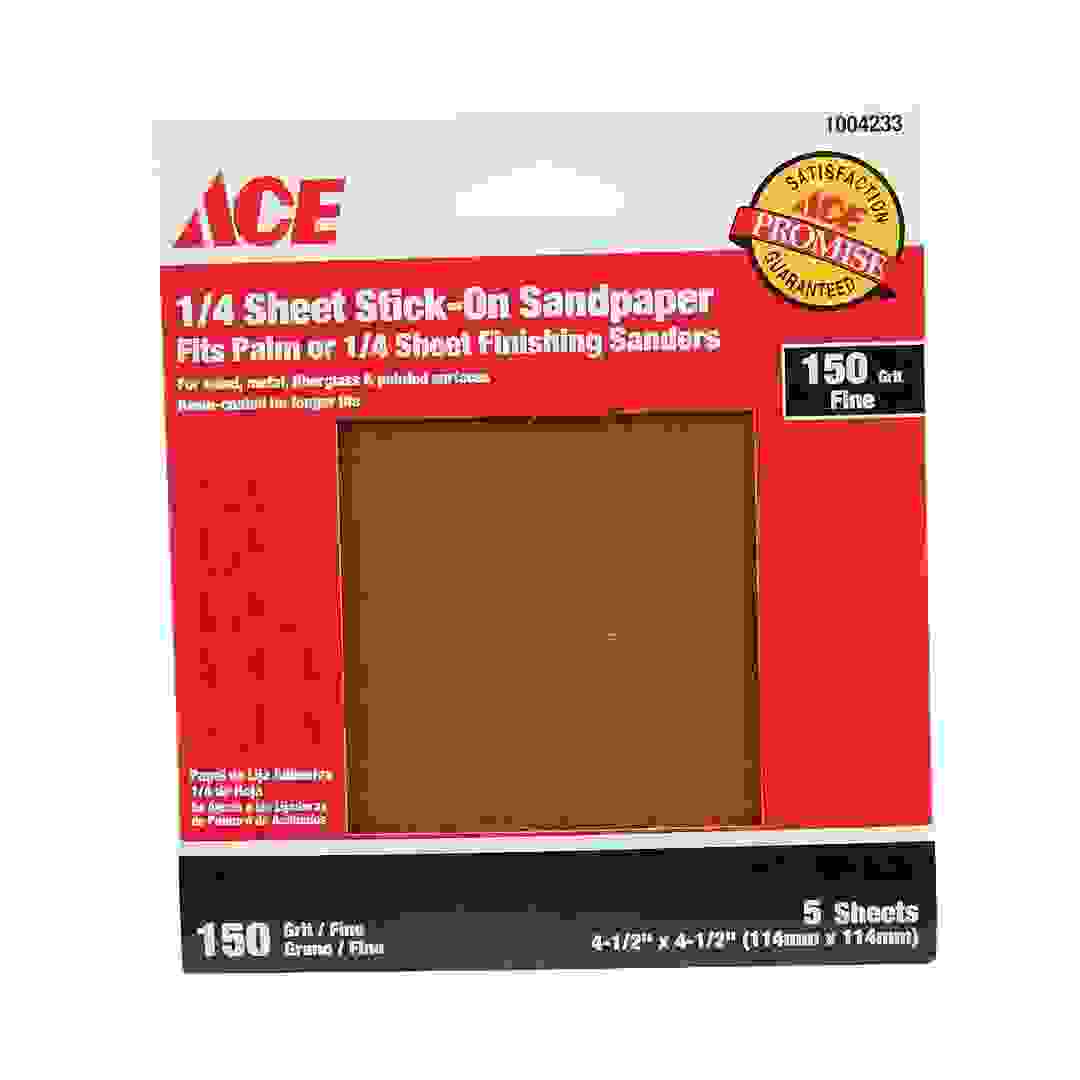 1/4 فرخ صنفرة إيس لاصق (حزمة من 5)