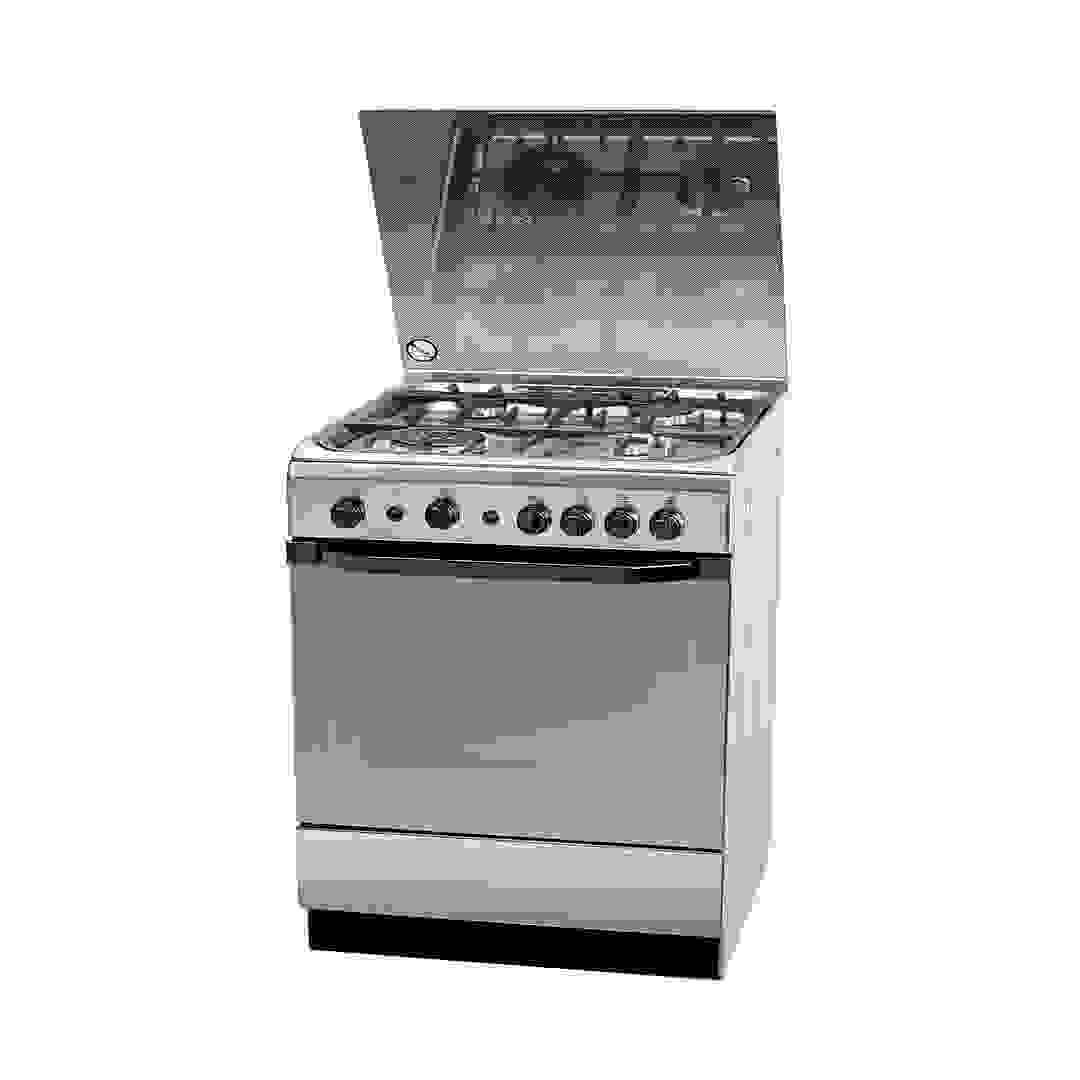 Indesit I-6TG1GXGHEXFI 4-Burner Gas Cooker (60 cm, 25W)