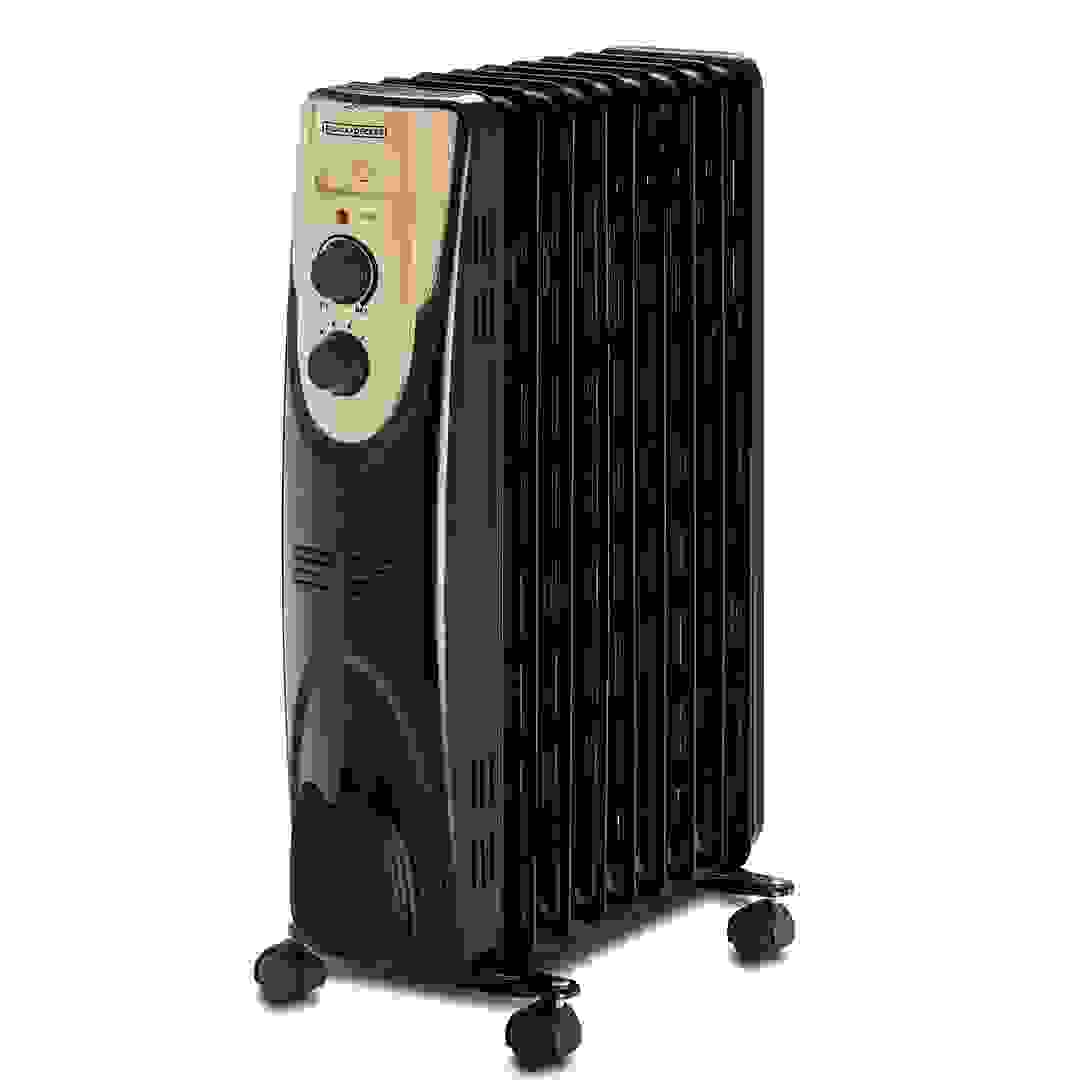 مدفأة زيت بلاك آند ديكر OR090D-B5 (2000 واط، 9 ريشة)