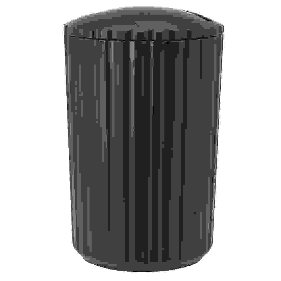 Allstar Minas Swing Cover Bin (3 L, Black)