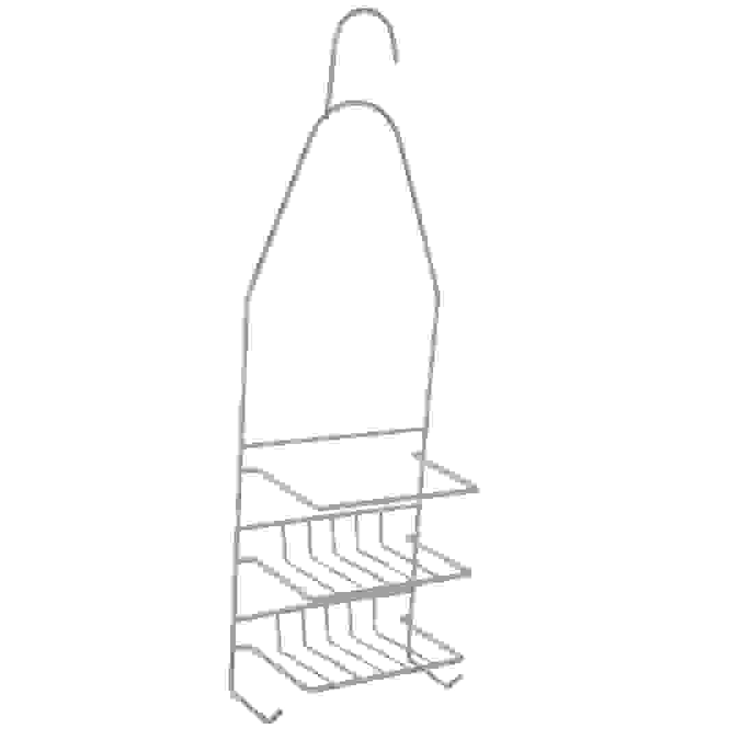 Allstar Parana Shower Caddy (Small, 15.5 cm, White)