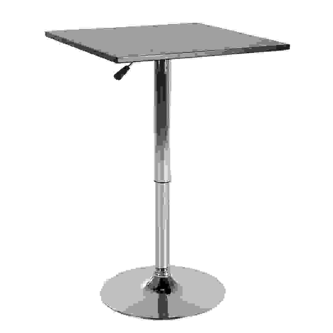 طاولة مربعة تايجر (60 × 60 سم، أسود)