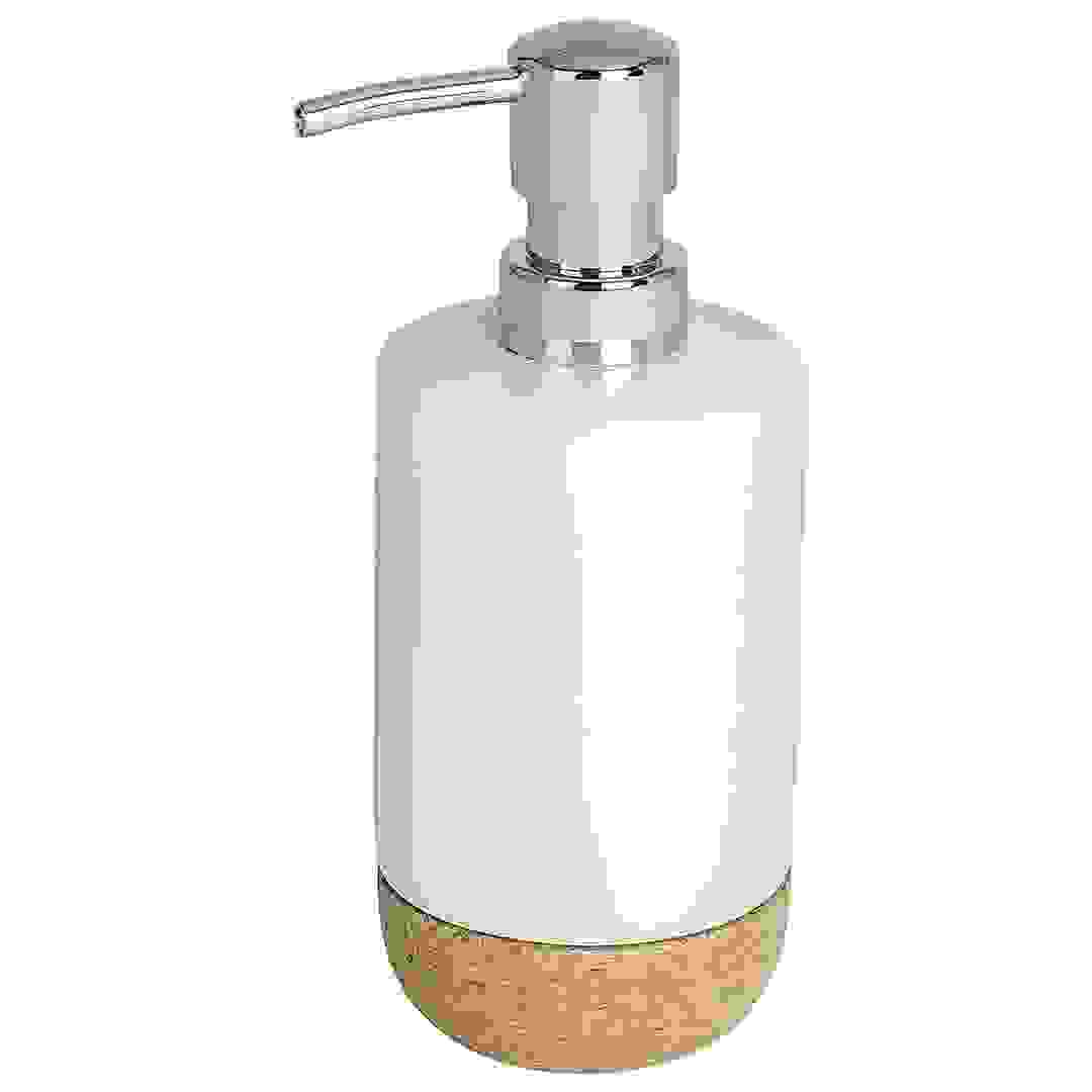 Wenko Soap Dispenser Cork (9 x 7.5 cm, White)