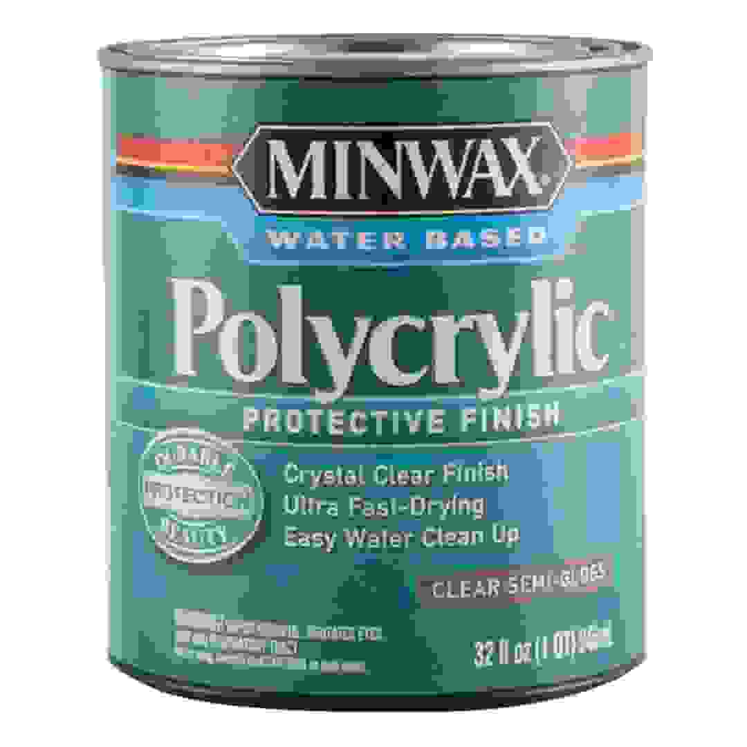 Minwax Polycrylic Protective Finish (946 ml, Clear Semi-Gloss)