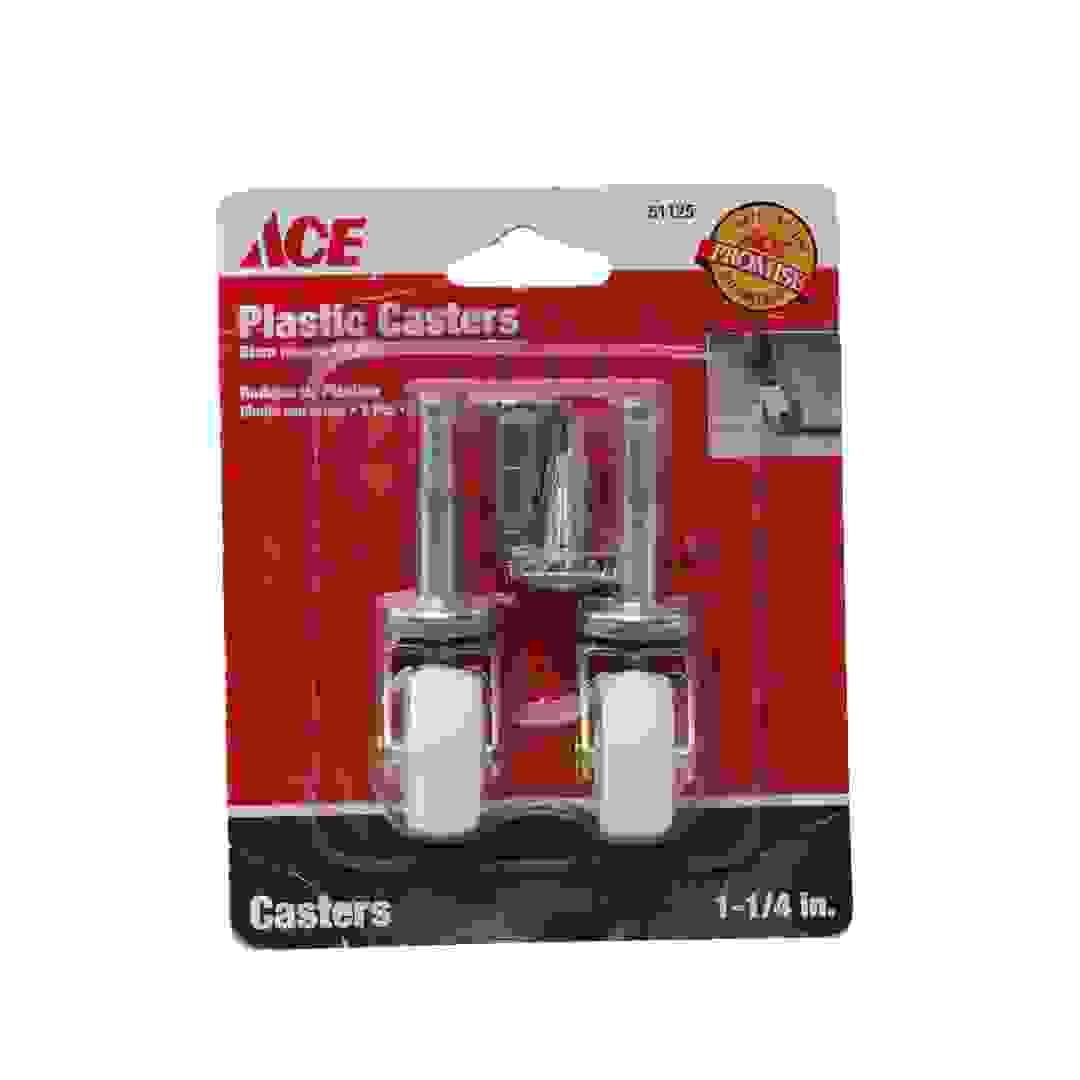 ACE Plastic Casters (Pack of 2)