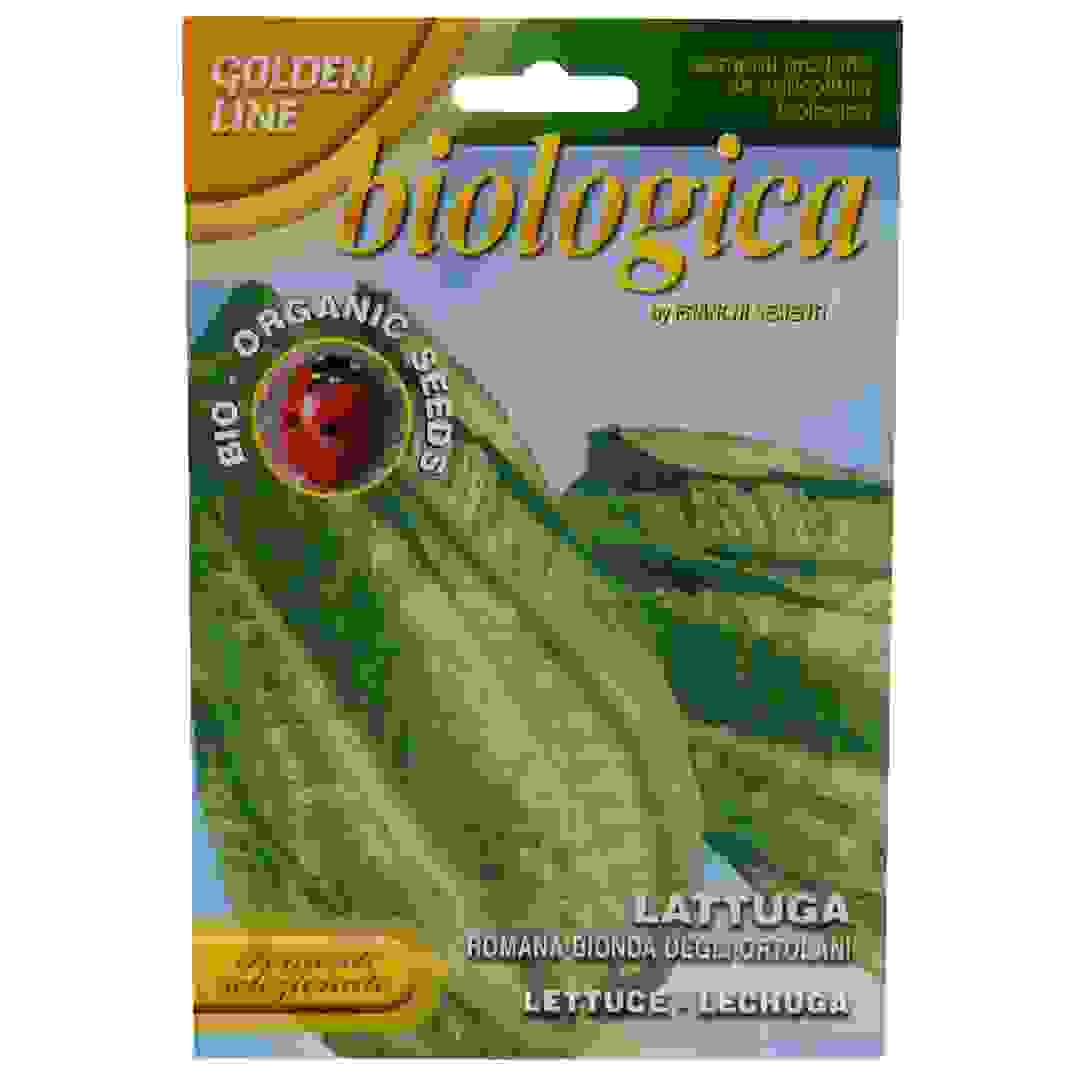 Franchi Golden Line Biologica Organic Seeds (Lattuga Romana Bionda Degli Ortolani)