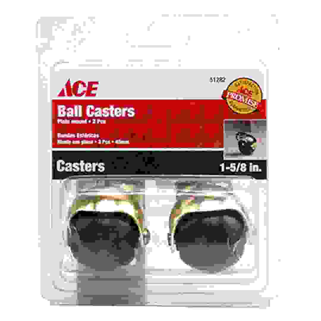 ACE Ball Caster with Plate Mount (40 mm, Pack of 2)