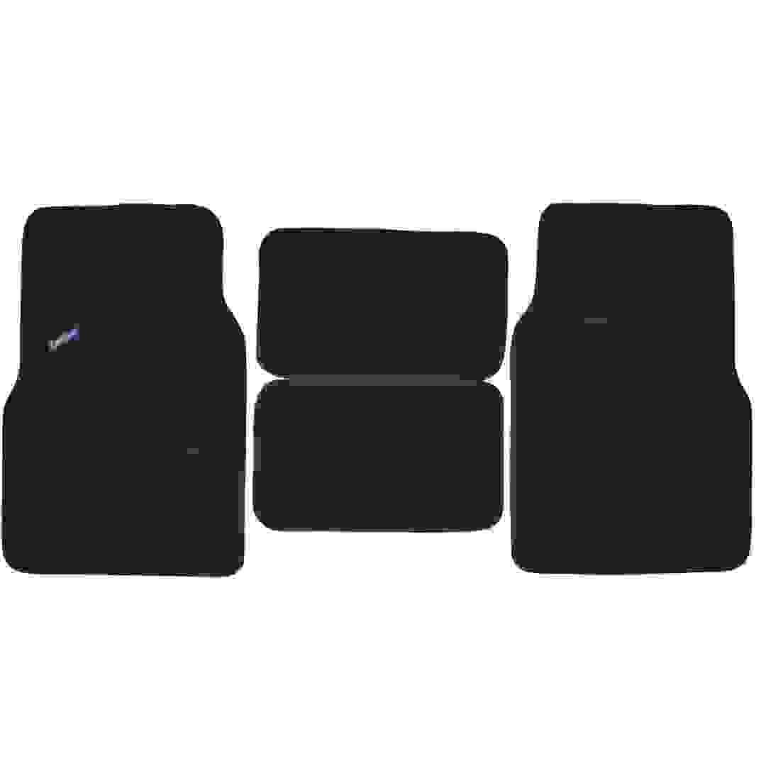 طقم دواسات سيارة مطاطية لجميع المواسم 965 ميشلان (أسود، 4 قطع، 71 × 45 × 1.1 سم)