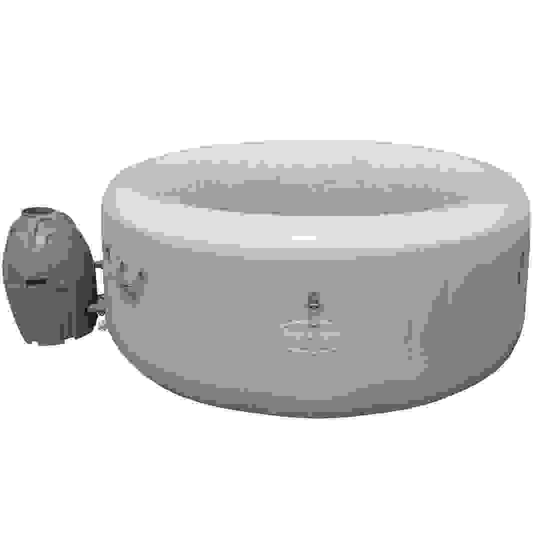 حوض ماء صحي قابل للنفخ بست واي لاي-زد-سبا تاهيتي إير جت (180 سم، رمادي)