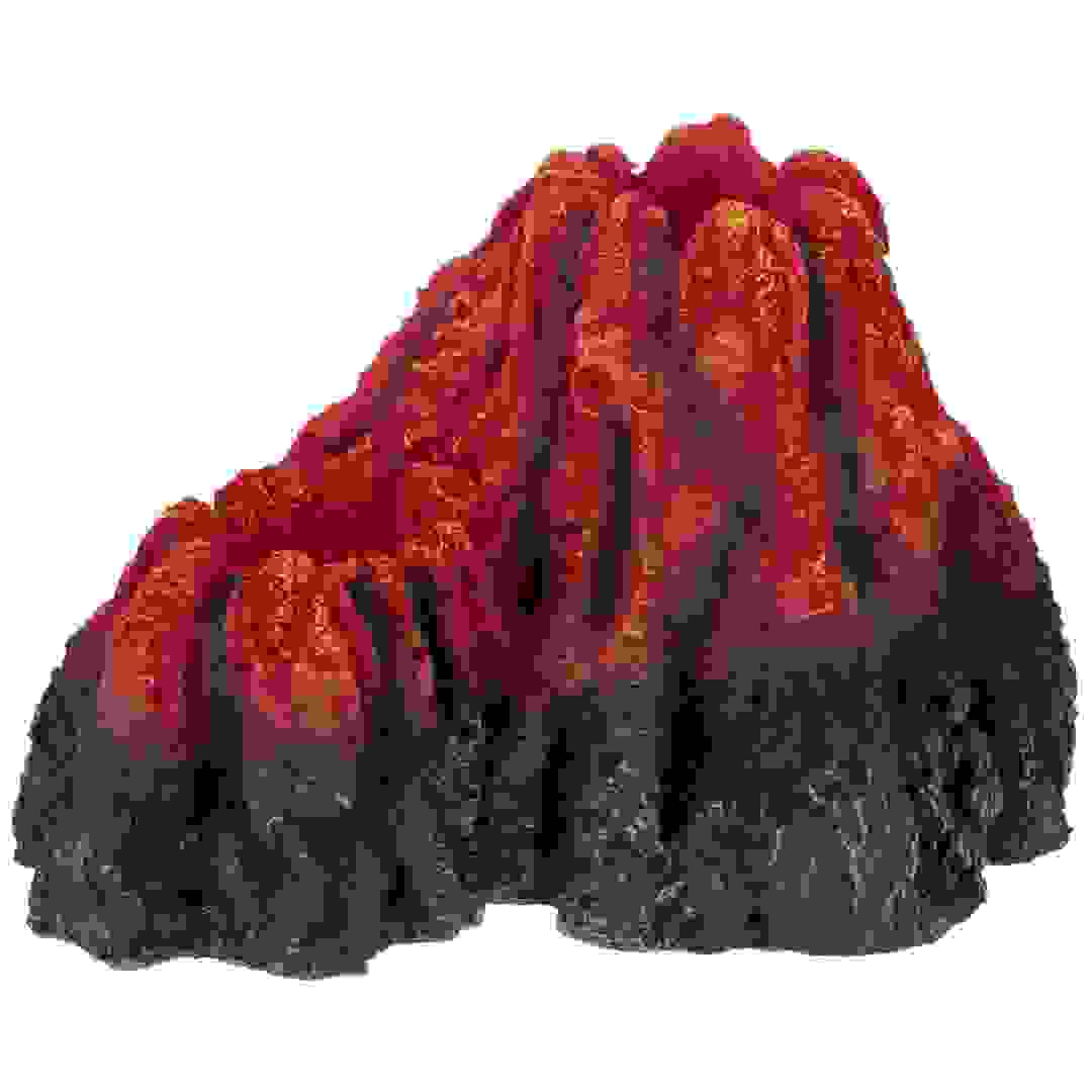 ديكور تشيكوس لحوض الأسماك على شكل بركان