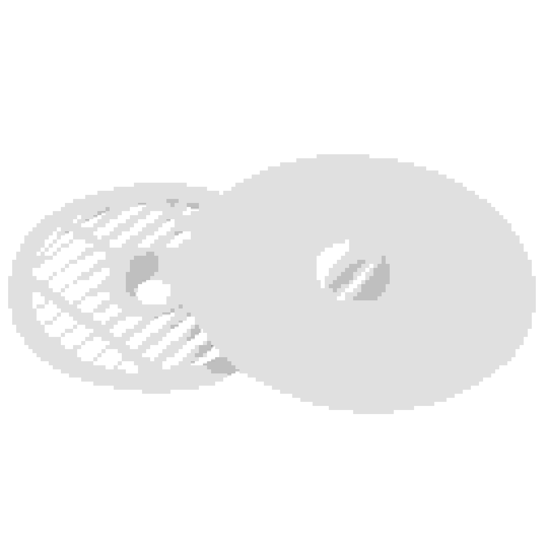 غطاء مصرف صحي PVC إم كاتس (15.24 × 15.24 سم)