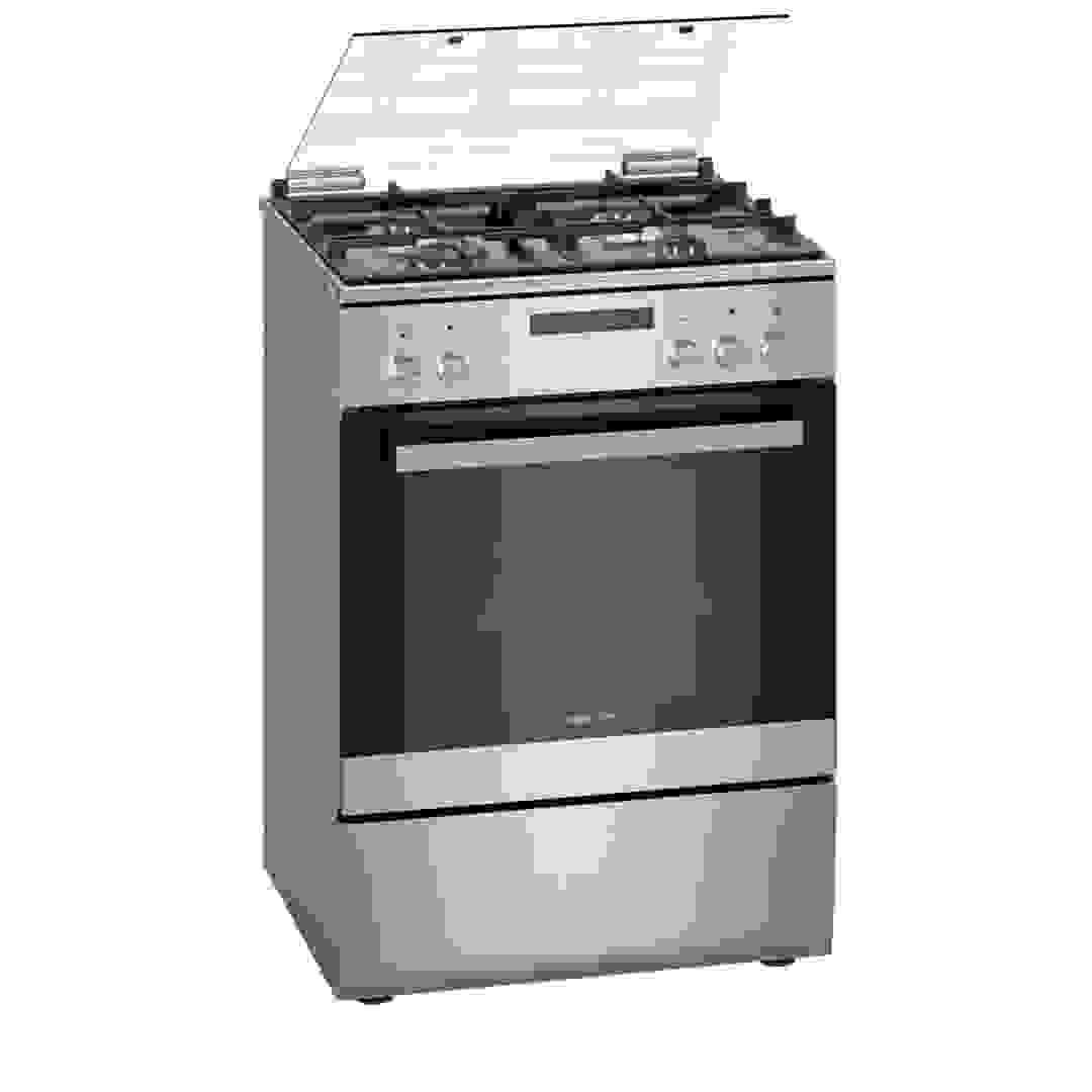 Siemens iQ300 Freestanding 4-Burner Gas Cooker, HG2M30E50M (60 x 60 x 85 cm)