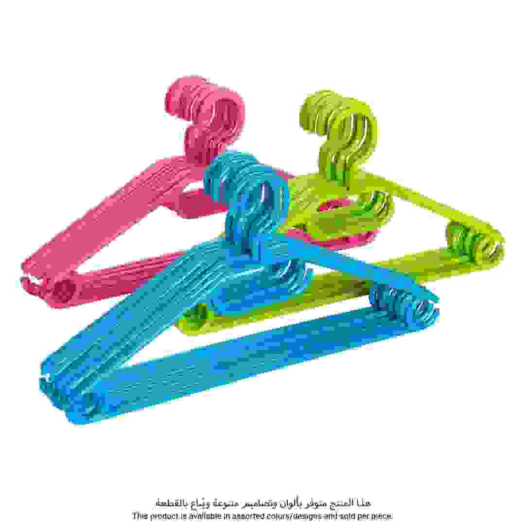 طقم شماعات بلاستيك إيزي (42 سم، عبوة من 10 قطع)