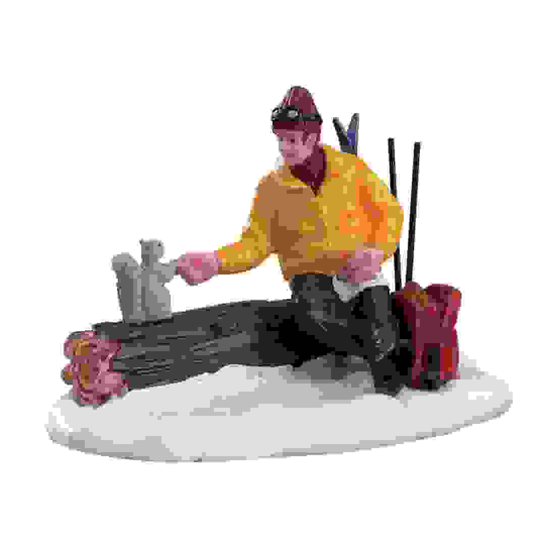 Lemax Polyresin Have A Bite Festive Décor (5.7 x 8.5 x 4.5 cm)