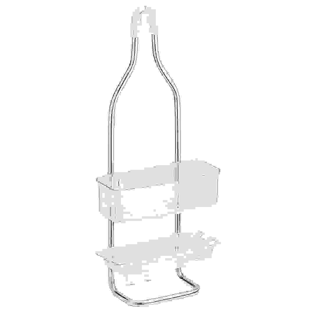 Interdesign Zia Shower Caddy (30 x 59 x 27 cm, White)