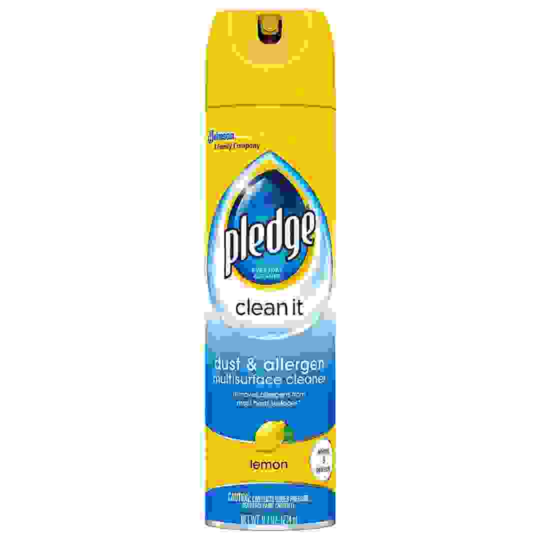Johnson Pledge Dust & Allergen Cleaner (274 g, Lemon)