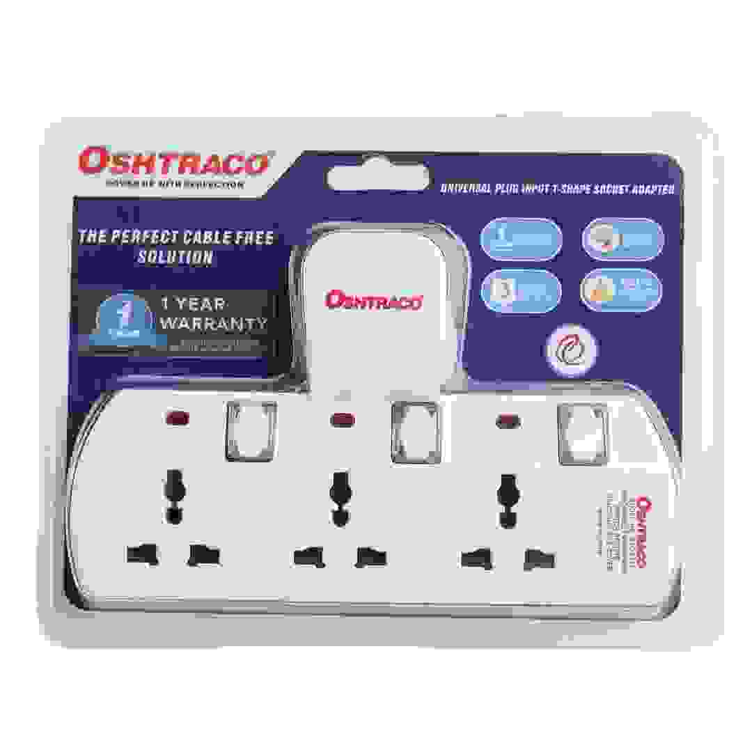 Oshtraco 3-Way Switched Uni-T Socket