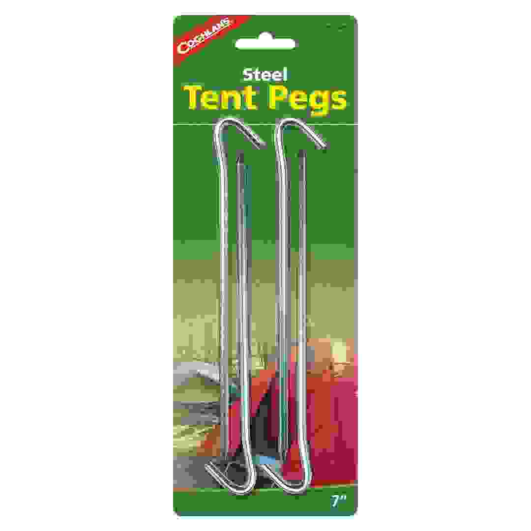 Coghlan's Steel Tent Pegs (17.78 cm, 4 pcs)