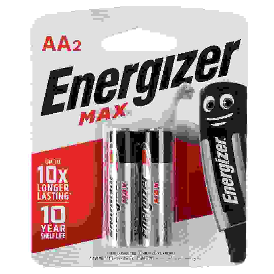 Energizer Max AA Alkaline Batteries (2 pcs)