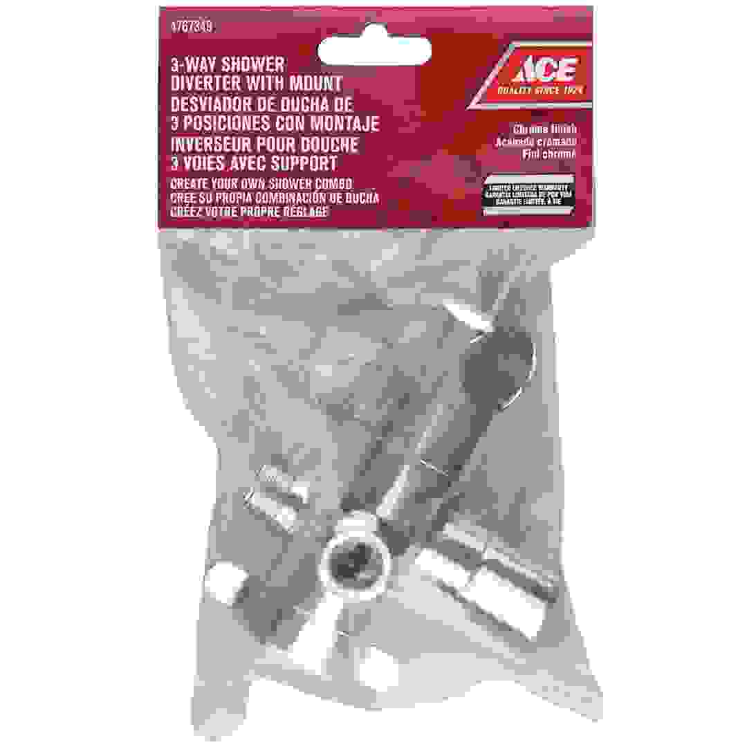 Ace 3-Way Shower Diverter W/ Mount