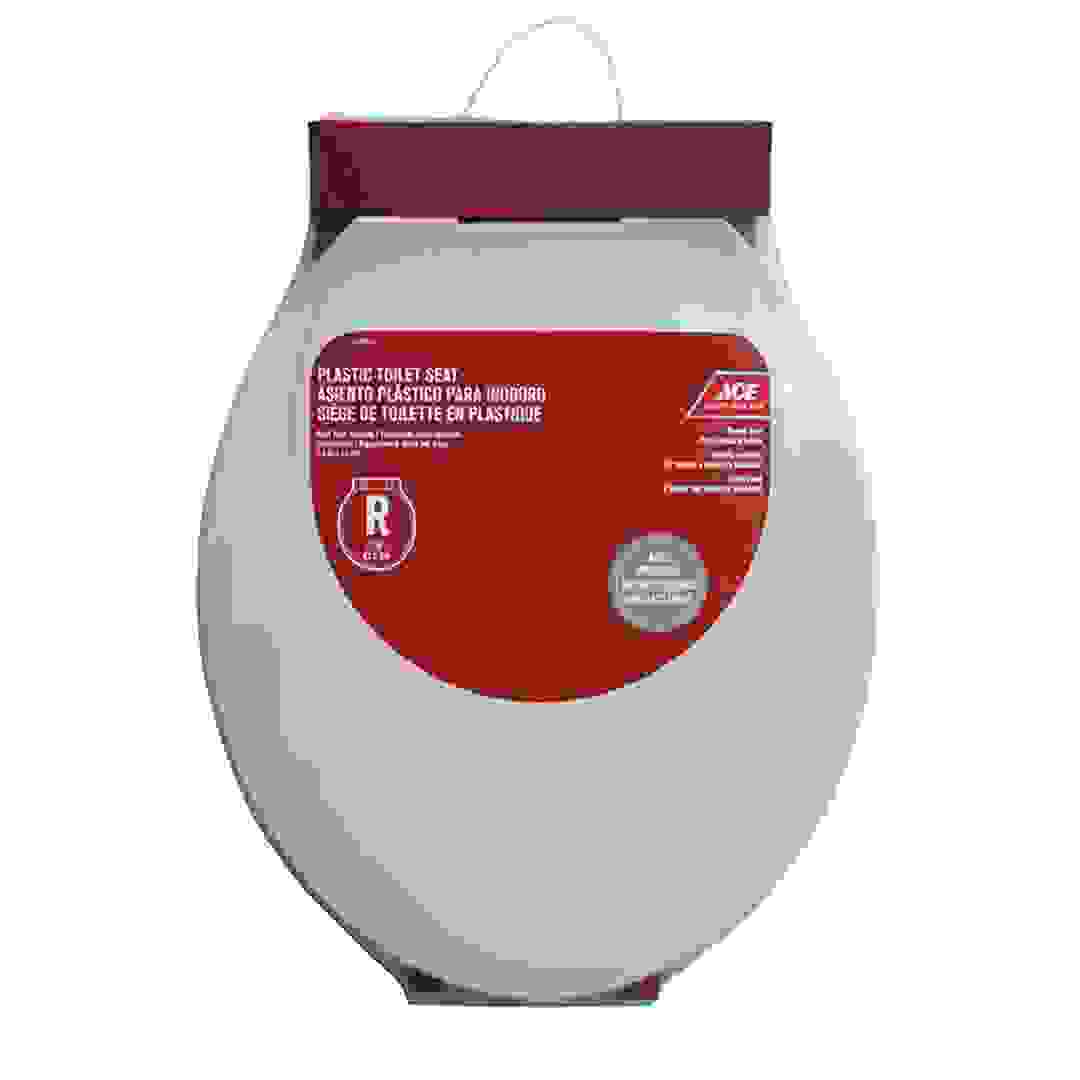 مقعد مرحاض بلاستيكي إيس (43.2 سم)
