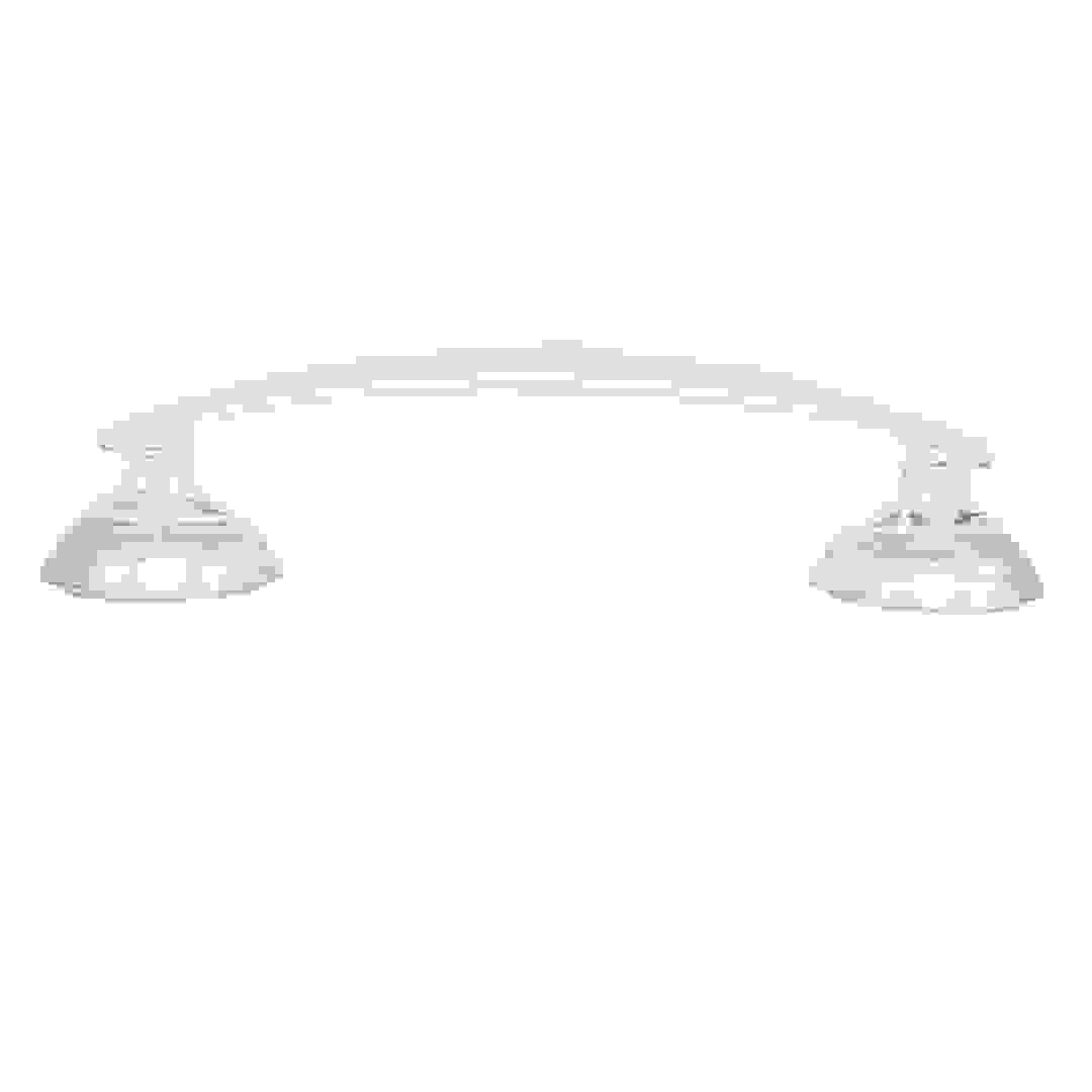 قضيب إنترديزاين باور لوك لتعليق المناشف (شفاف)