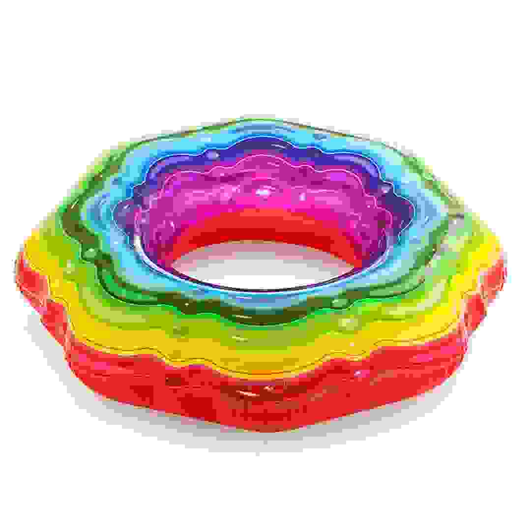 Bestway Rainbow Swim Ring (96 x 96 x 27 cm)