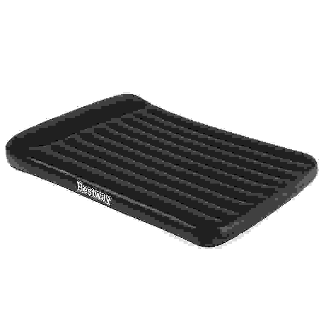 سرير نفخ هوائي لشخصين بست واي (152 × 203 × 30 سم، قياس كوين)