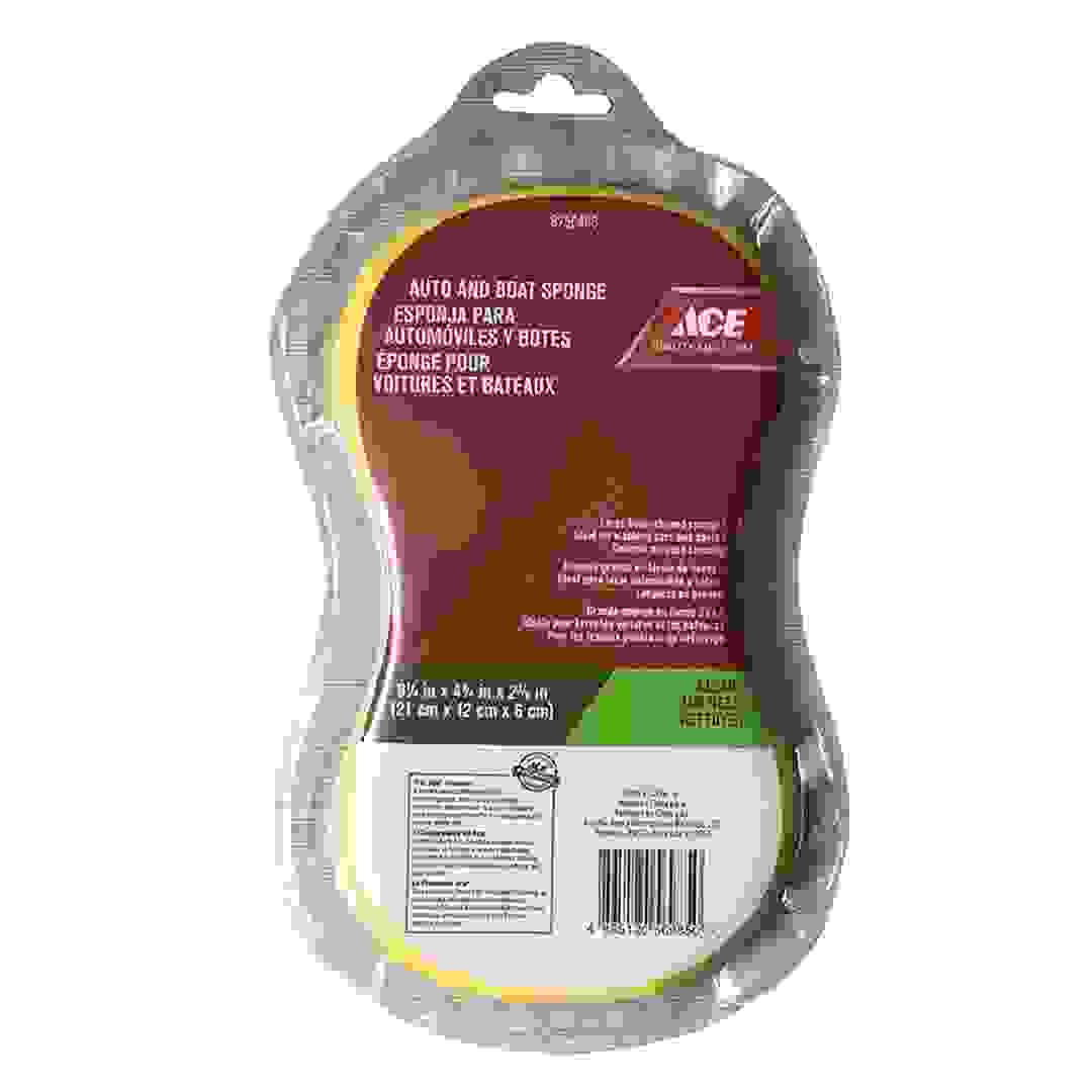 إسفنجة مضغوطة إيس (21 × 12 × 6 سم، بني باهت)