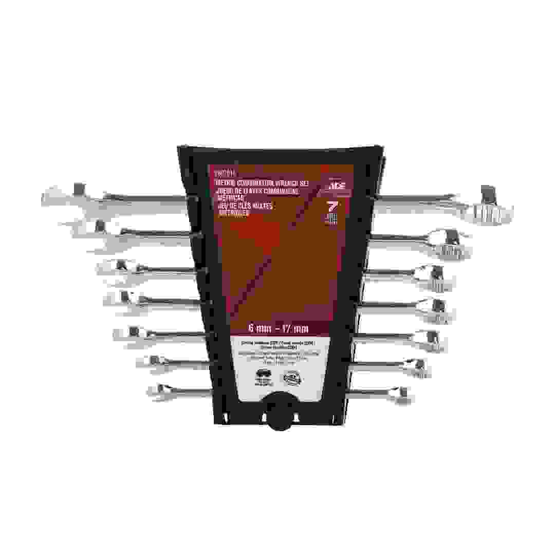 Ace Steel Combination Wrench Set (7 Pc.)